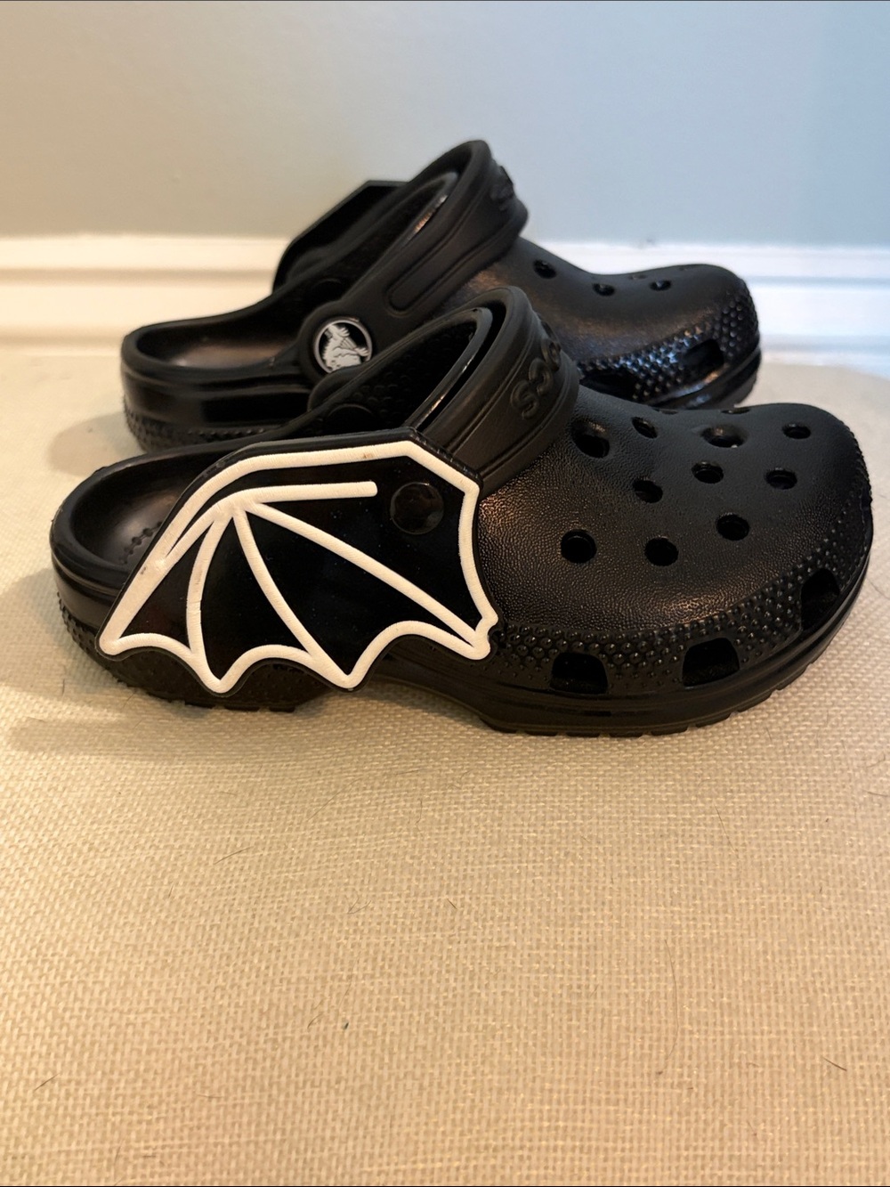 Crocs “I am bat” in black - Toddler size 9